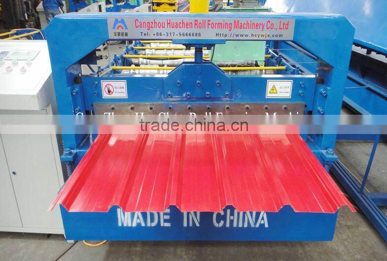 HOT SALE! China Galvanized Fully Automatic Tiles Manufacturing Machine