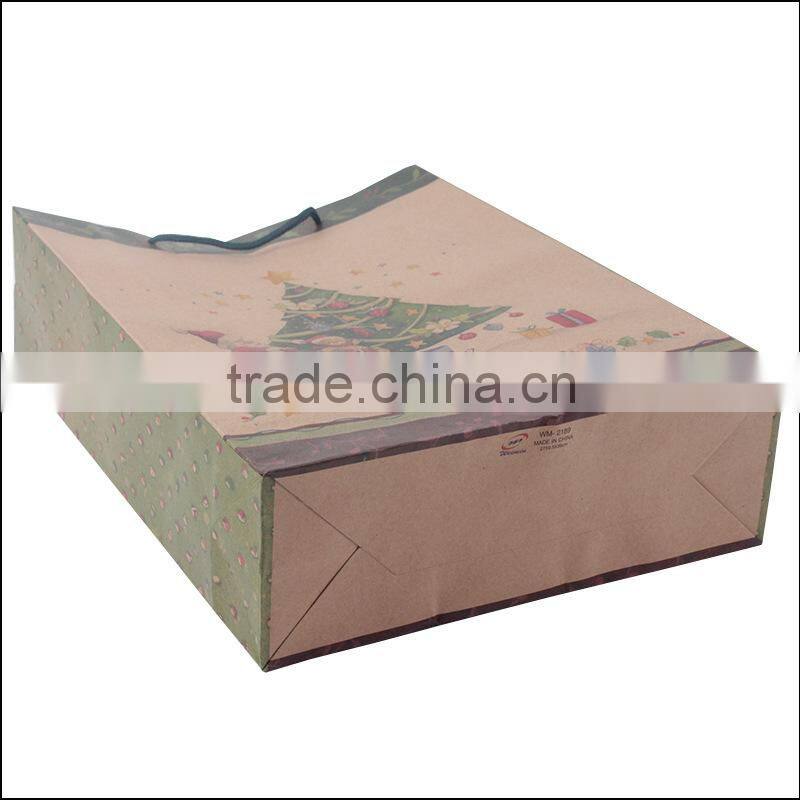 high quality christmas paper bag