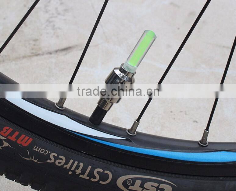 2 PCS colorful LED Flash Tyre Wheel Valve Cap Light for Car Bike bicycle Motorbicycle Wheel