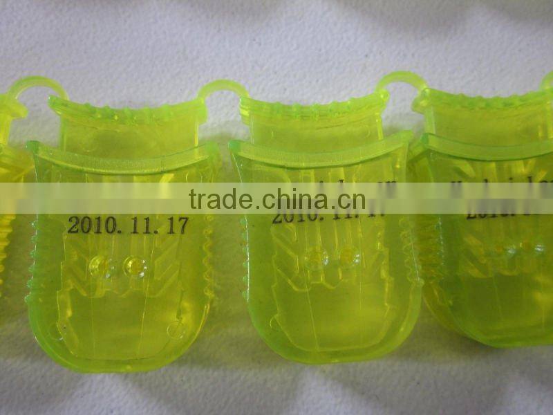 CO2 laser marking printing machine on nonmetals work with wood rubber leather