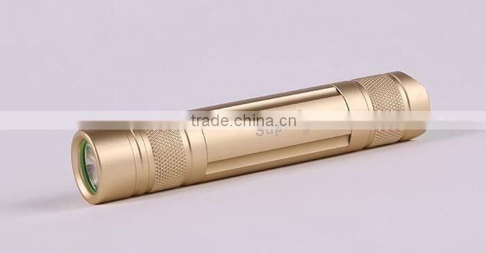 Supfire lovely and convenience mini gift led flashlight with 3 colors