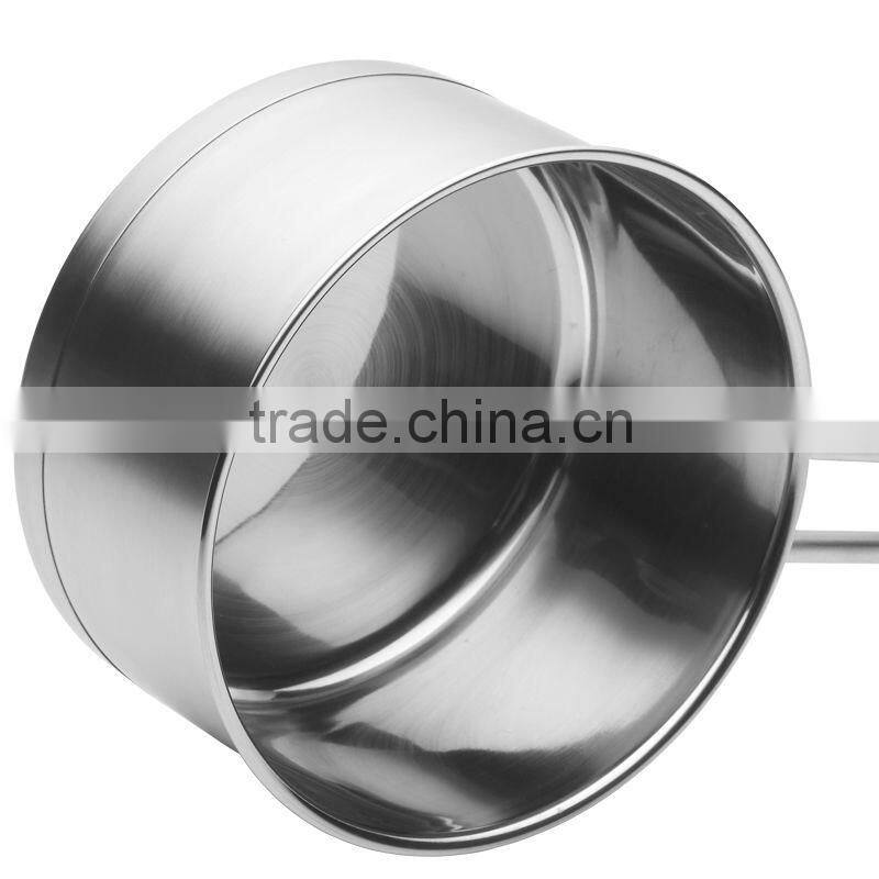 LFGB Food Grade European cookware Stainless Steel sauce pan