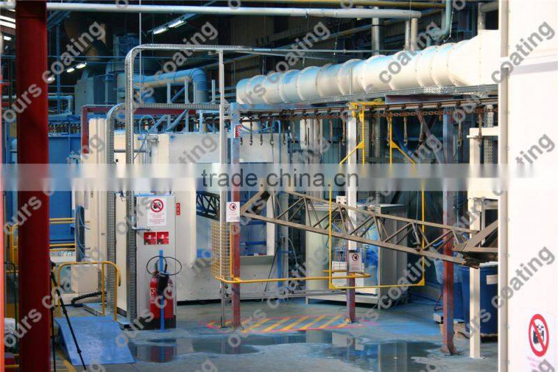 Powder coating booth for MS Sheet