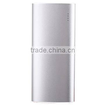 Aluminum large capacity power bank with elegant design 13000 mAh capacity