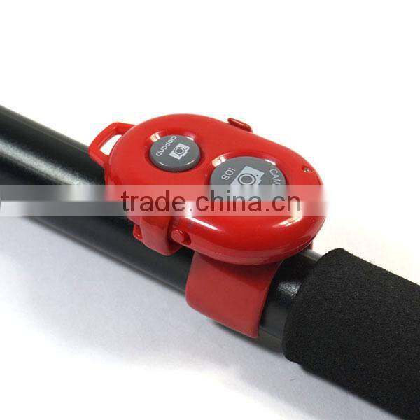 Bright Color Selfie Stick Extendable Bluetooth Monopod Handheld Pole With Remote Shutter for iPhone Samsung Camera