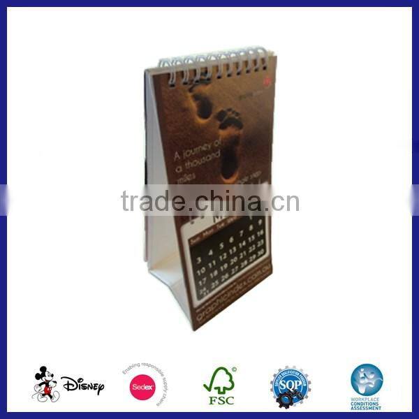 desk pad calendar printing