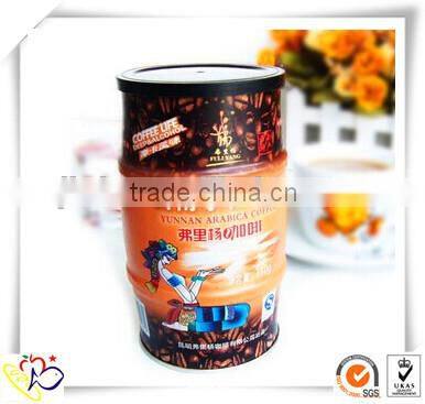 High quality fashion customized coffee tin can manufacturer