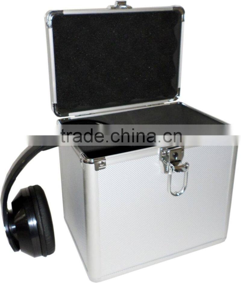 ALUMINUM CARRY STORAGE CASE DJ EQUIPMENT CD DVD PHOTOGROPHY CAMERA MUSIC BOX