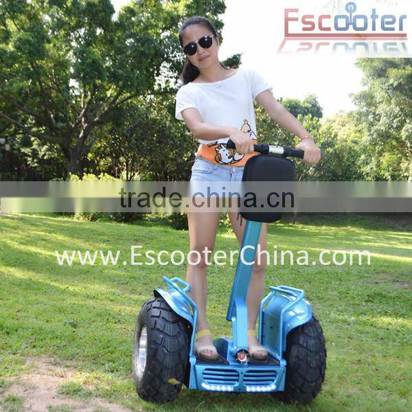 2015 Off-road 2 wheel stand up electric scooter self balancing scooter