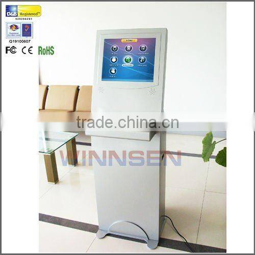 Internet kiosk for shopping mall supermarket airport