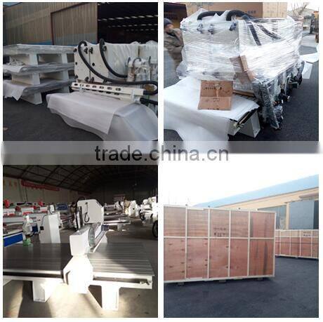 jinan factory supply yaskawa jinan hot sale 4 axis cnc carving machine router