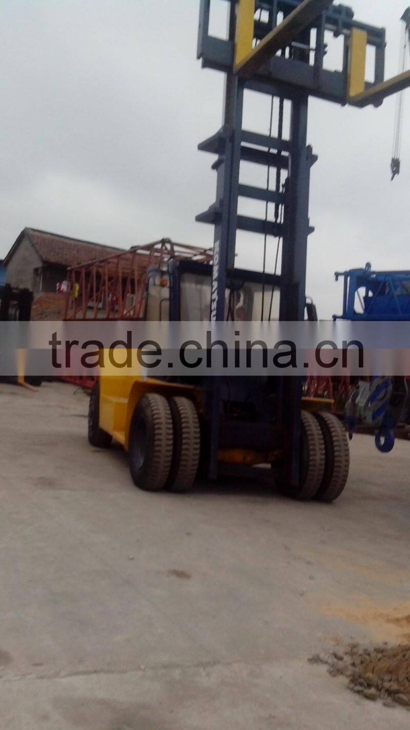 new arrival used japanese made 25t komatsu diesel forklift