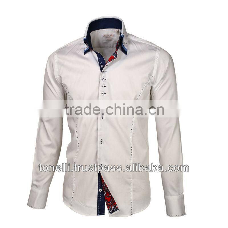 Triple Collar Mens Shirts from Turkey - Free Worldwide Shipping
