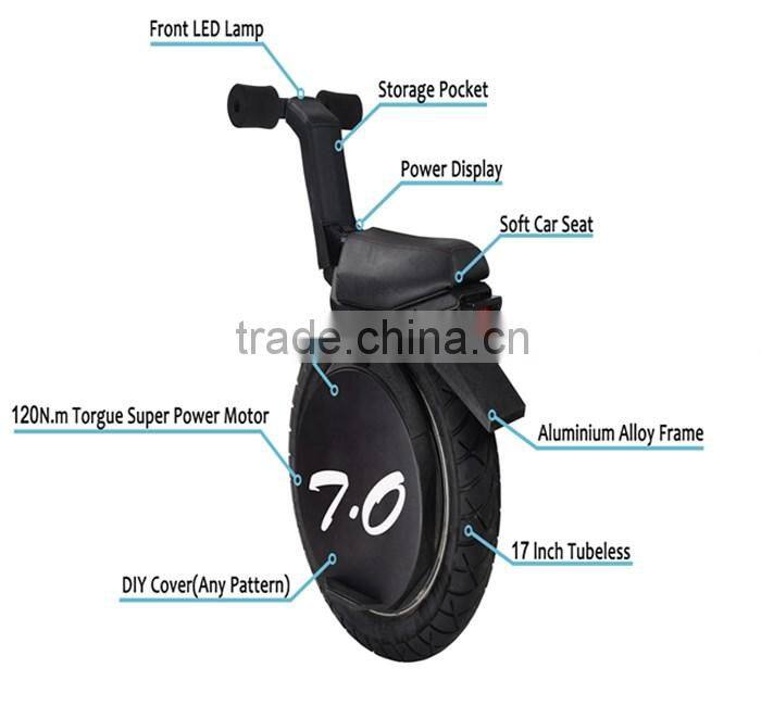 Canton Fair Best one wheel electric scooter with seat 500w/1000w