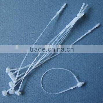 personalized maroon plastic loops (M-LP036)