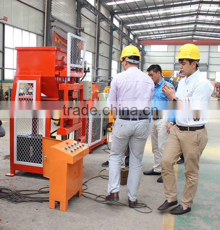 WT1-10 clay soil brick making machine for clay brick