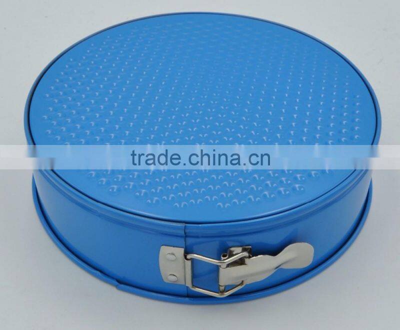 Carbon Steel Springform Cake Pans with Non-stick Coating