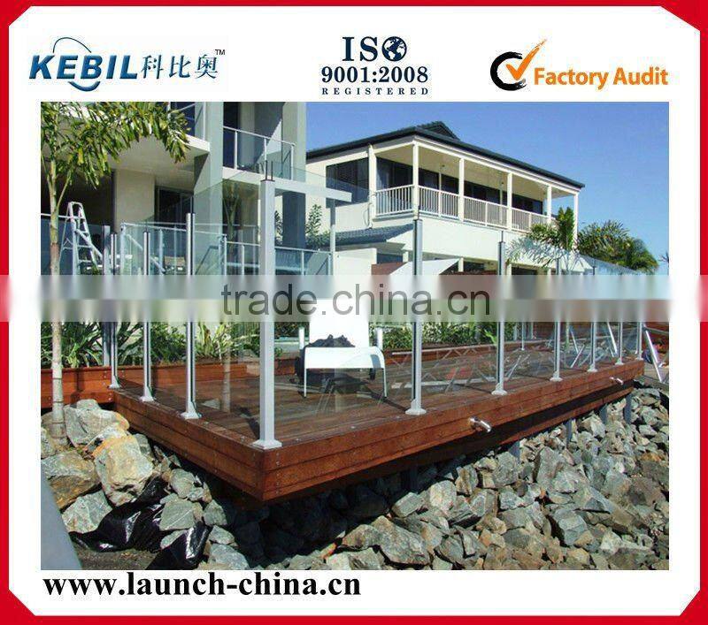 Modern aluminum railing systems anodized aluminum post base
