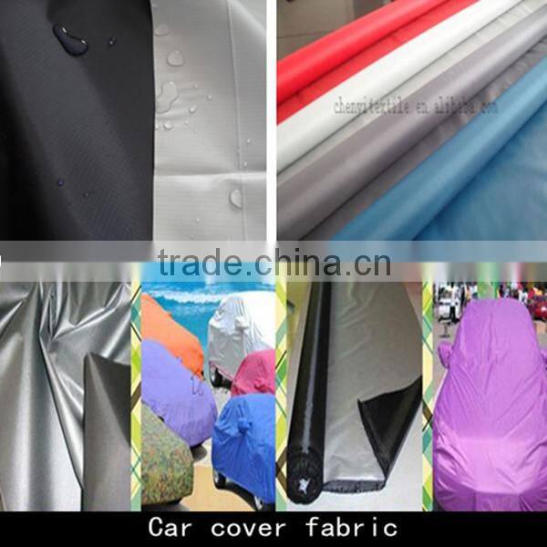 Low price Polyester taffeta car roof cover fabric