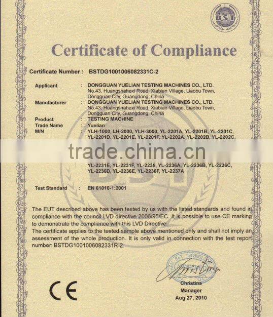 YL-1162 High Temperature Tensile Testing Equipments