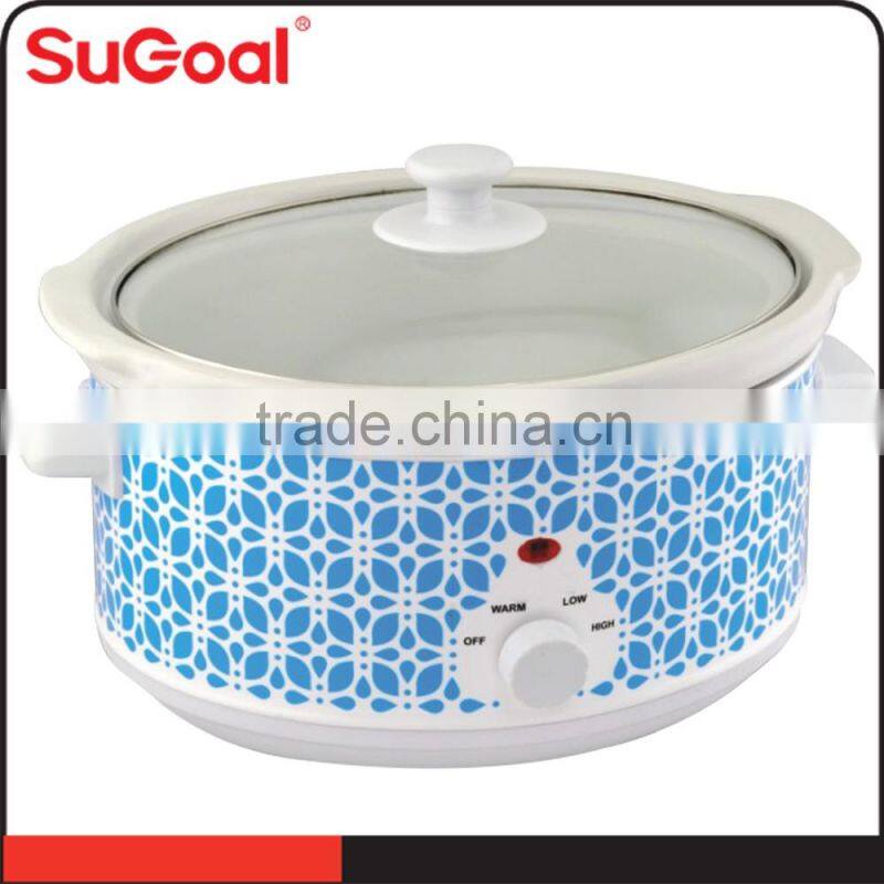 Special Design ceramic inner pot slow cooker