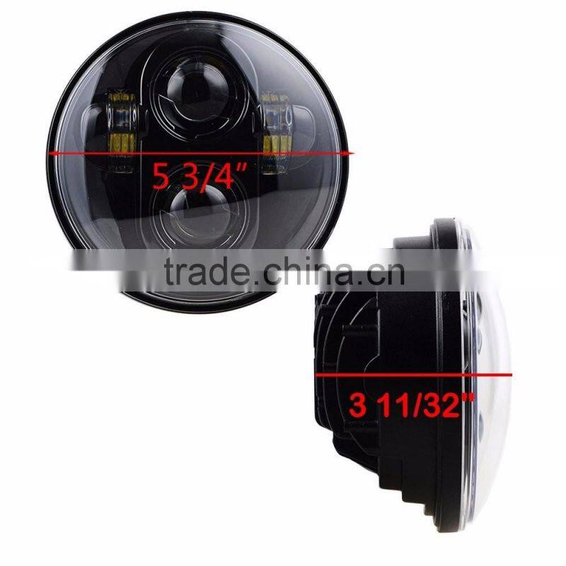 5-3/4" 5.75 Inch Motorcycle Projector Daymarker LED Headlight Insert For Harley Dyna Sportster