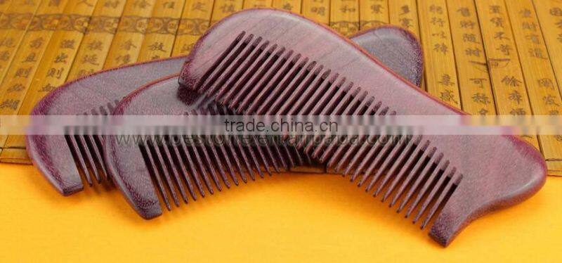 Travel Violet Sandal Wood Comb