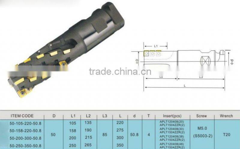 functions side milling cutter spiral blade cutter