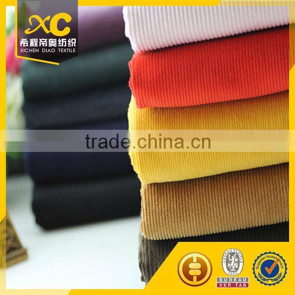 free samples dyed corduroy fabric for suits