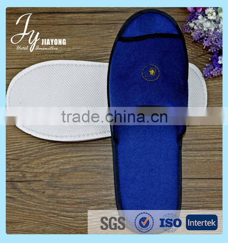 Personal guest room slipper terry hotel slippers manufacturer