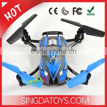 389 2.4G 4 Channel 6-axis LCD Controlled RC Flying Car Toy