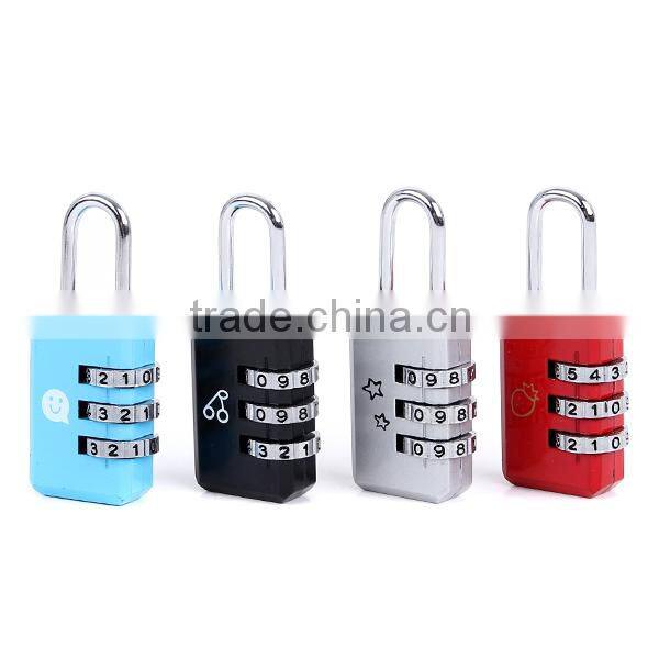 China Supplier High Quality Zinc Alloy 3 Digital Lock /Suitcase Combination Lock