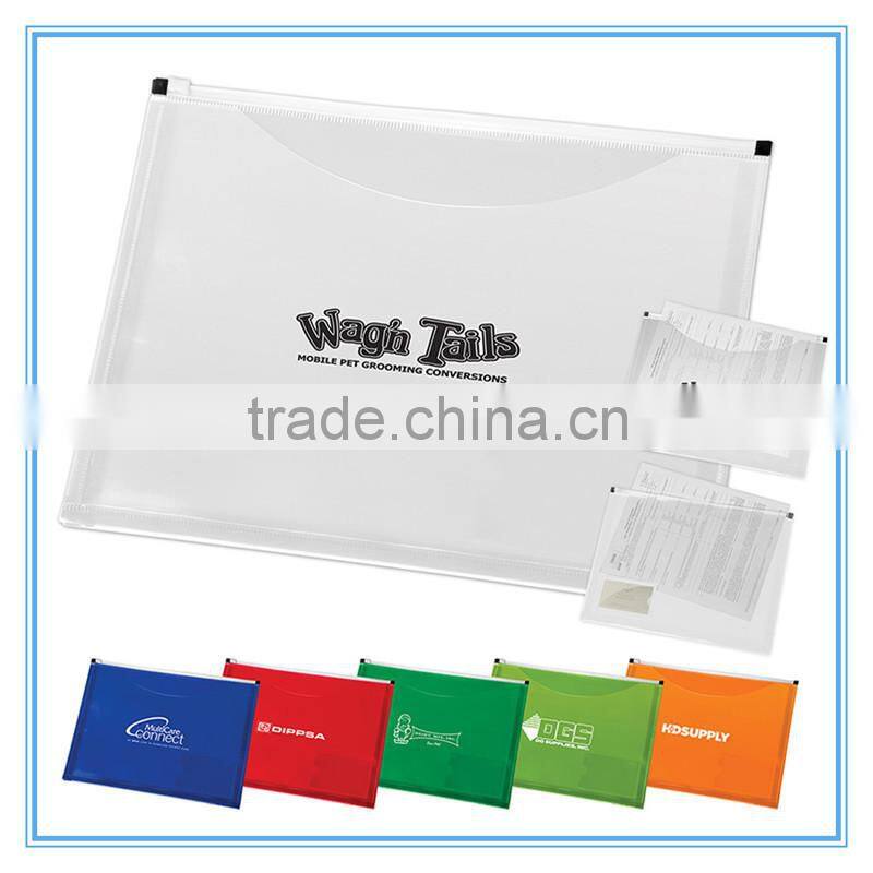 Customized Printed PP file folder, A4 L shape clear pp plastic file folder