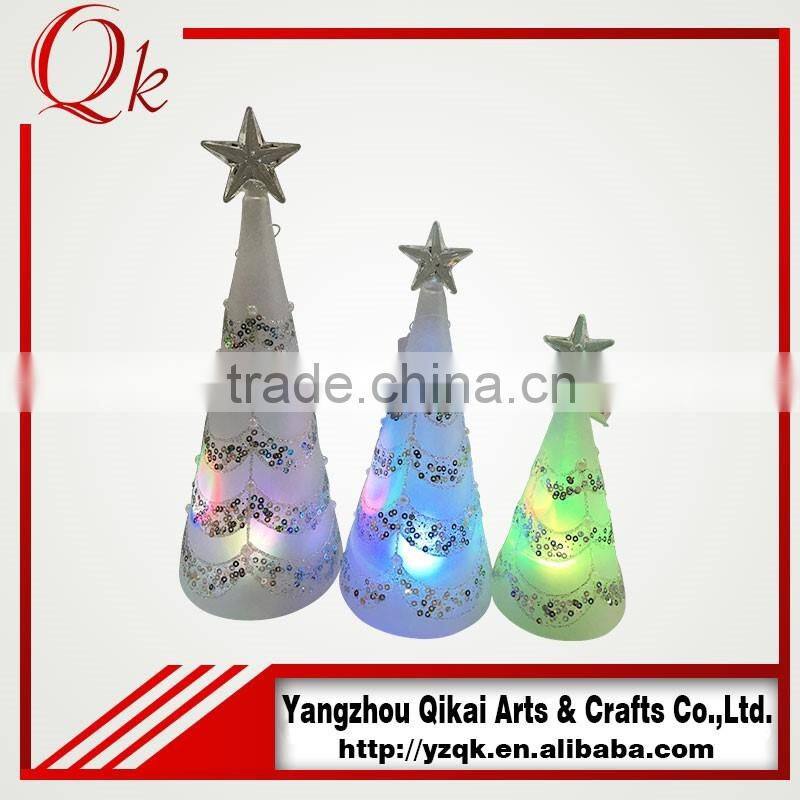 medium christmas tree with led light for christmas day party