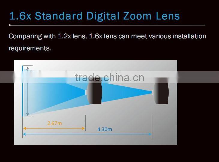 Large venue Projector Daytime high power projector large outdoor projector HDMI RJ45 WXGA 1280x800pixels 7000lumens