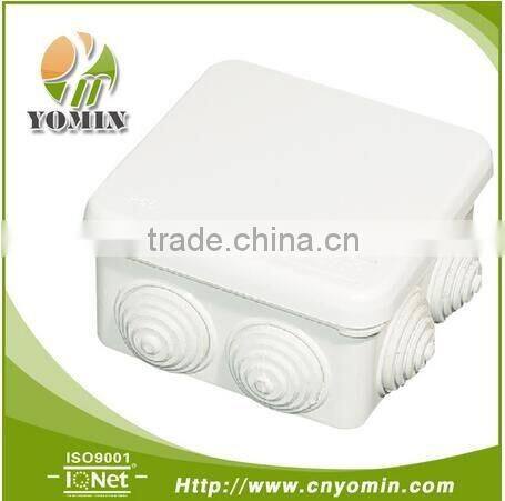HTC 100*100*70 Waterproof ABS Cable Junction box, Protecttion Heat Resistant Small Size Plastic Electrical Junction