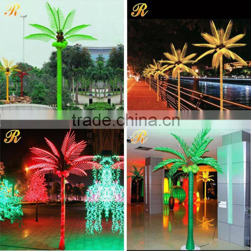 Coconut tree climbing device outdoor led tree lights for party supplies kids theme birthday