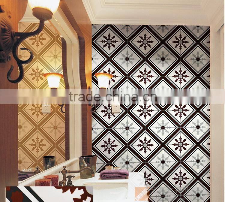 200*20mm brown color mexican kitchen wall tile rustic kitchen tile