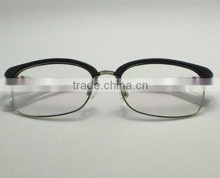 plastic half frame optimum optical reading glasses