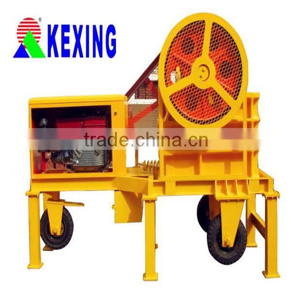 Hot selling diesel motor stone crusher popular in many countries