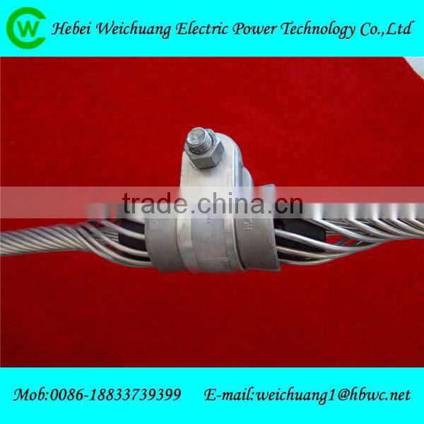 tension clamp for electrical fitting