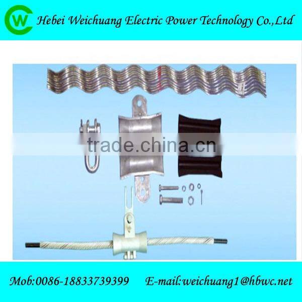 tension clamp for electrical fitting