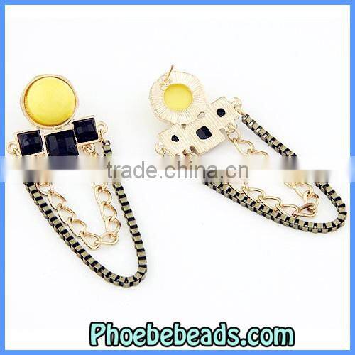 Wholesale Hot Brand Fashion Acrylic Dangle Statement Earrings CE-D006