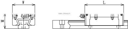 THK SR150T linear guide block SR-150T slide rail