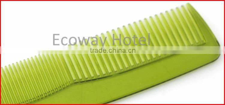 OEM Colourful Hair Cheap Hotel Disposable Plastic Comb