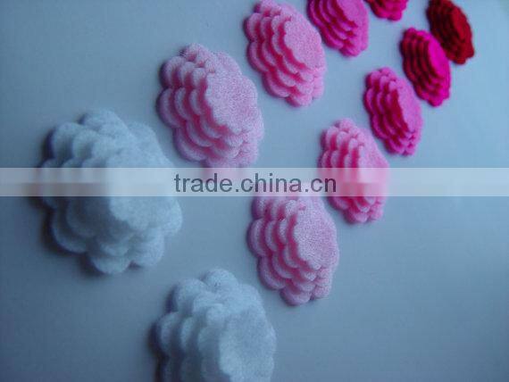 felt flower felt craft, felt decoration craft