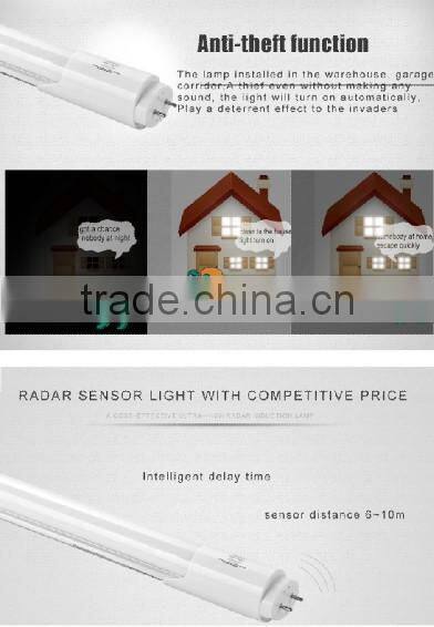 Doppler sensor led T8 Tube light stair lighting fixture 1.2m 18W