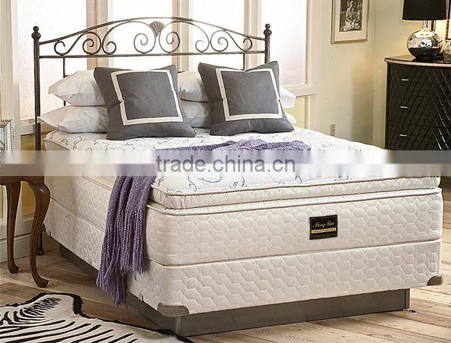 high class comfortable pillow top king size mattress hotel