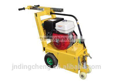 small concrete scarifier in road equipment
