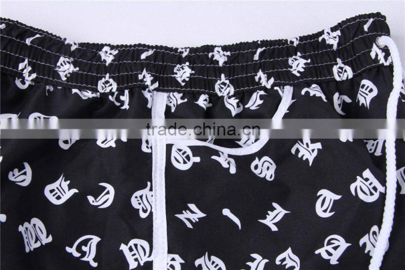 2015 custom printed pants beach pants swimming wear
